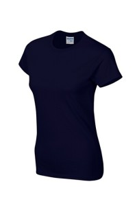 Gildan 寶藍色 032 短袖女圓領T恤 76000L T恤印字 T恤繡字 女裝T恤印logo T恤價格  t-shirt15